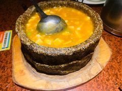 石锅鸡汤豆腐-绿茶餐厅(华联万柳店)