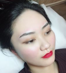 -西施无菌半永久纹绣眉眼影唇轻增发纹发际线