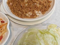 生菜虾松-老妈私房菜