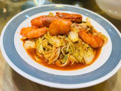 大虾炒白菜-吕氏疙瘩汤·私家菜馆(慈云寺店)