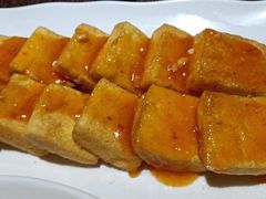 金牌蛋豆腐-刘胖子家常菜·蹄花焖藕(中央花园店)