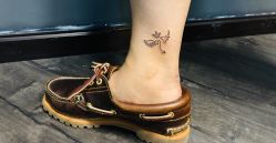 脚踝-刺客纹画纹身·洗纹身·穿孔饰品