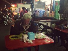 -芒果糯米饭摊子