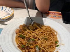 新奥尔良式鸡肉意面-必胜客(新辰里酒仙桥店)