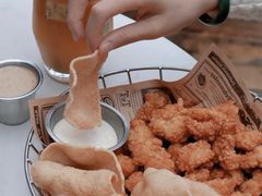 香酥鸡拼酸奶虾片-五合院·整点烤肉