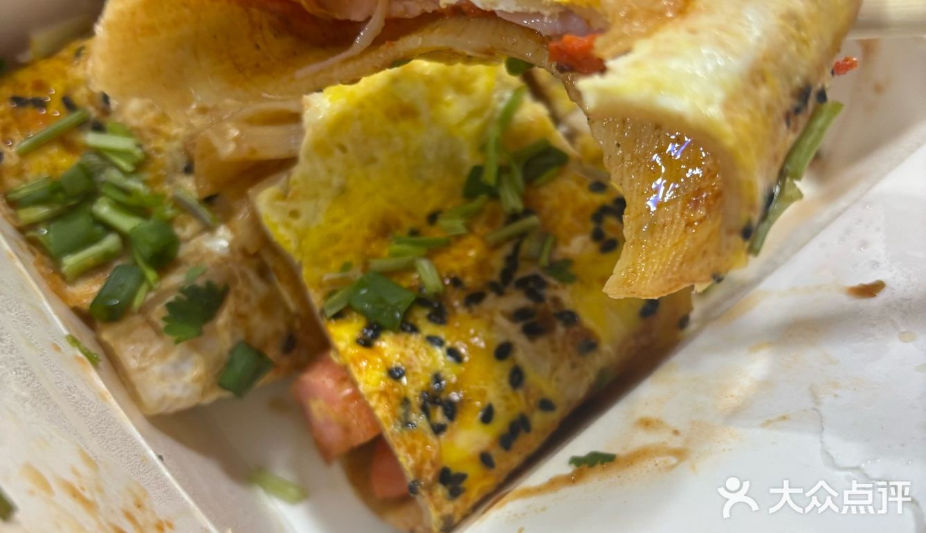 超级超级超级豪华的烤冷面不想来尝尝吗!!!