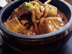 石锅养生黑豆腐-皇后餐厅-煲仔·小菜·打边炉(古北店)