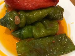 虎皮尖椒-西部马华清真兰州牛肉面·烧烤夜市(关东店)