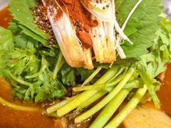 土豆排骨火锅（辣）-喇喇排骨火锅·传统韩式脊骨汤(望京西园总店)