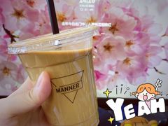 燕麦拿铁-Manner Coffee(IFS一楼店)