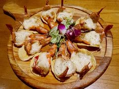满城尽是黄金虾-蜜桃餐厅·古运河畔(南下塘店)