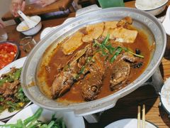 -东来菜馆•手抓海鲜家常菜•海鲜锅贴(鸽子窝店)