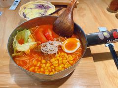 肥牛炼番茄米线-火山屋台(新街口店)