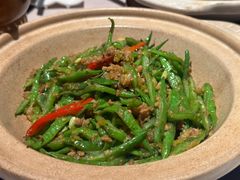 沙茶肉糟啫云南扁豆-小炳胜(卓悦中心店)