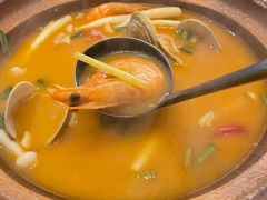 冬阴功虾汤-金椰壳· 大厨新加坡菜(壹方城店)