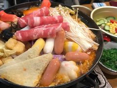 泡菜肥牛部队锅-幸屿 创意料理(永嘉天地店)