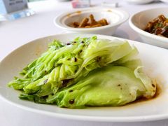 白灼生菜胆-粤财皇冠假日酒店·彩华轩中餐厅