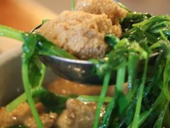 豆尖丸子汤-勐丽梦兰傣味餐厅