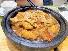 石锅龙利鱼-清真·三德隆饭庄(桥梓口店)
