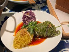 三色冷吃面-绿茶餐厅(珞珈创意城店)