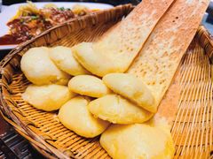 乡村锅边馍馍-万重锦·人文川菜馆(骡马市店)