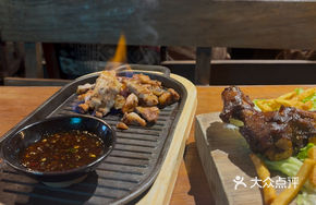 Vodka Charcoal Grilled Meat