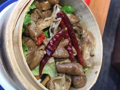 卤肥肠-王婆乔鲜鱼自助火锅(蜀汉路店)
