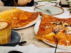 鸡蛋蘑菇熏肉荞麦可丽饼-RAC BAR(安福路店)