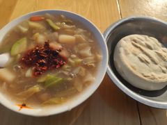 -老兰家传统烧烤炒菜泡馍(小南门店)