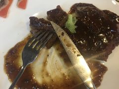 黑胡椒牛排-韩厨缘素海鲜烤肉自助餐厅(遂州中路店)