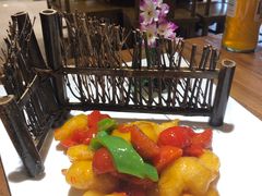 -东来菜馆•手抓海鲜家常菜•海鲜锅贴(鸽子窝店)