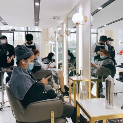 点击看大图 -3AM HAIR SALON染发接发