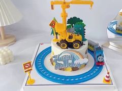 -咖咖熊蛋糕定制·英国蓝风车动物性淡奶油