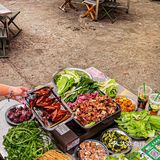 郑州西郊露天大排档 小顿羊肉不要太有感 觉!!