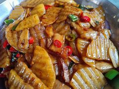 干锅土豆片-蜀香妈妈菜馆(海王路店)