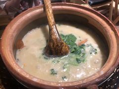 鲜虾干贝粥-潮十三潮汕砂锅粥(高新四路大都荟店)