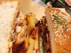 土耳其香料烤鸡汉堡-shark burger·鲨鱼汉堡(交子大道店)