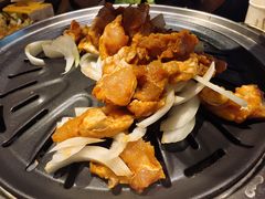 -明洞阿姨·韩式酱蟹烤肉·创意料理(三元桥店)