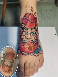 -幸运7纹身刺青Lucky7tattoo