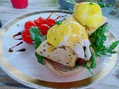 班尼迪克藜麦豆腐野蘑菇-The Rug Cafe(王府中环店)