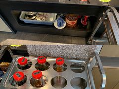 自助调料区-淘米捞·米汤脆鲩鱼火锅(福田皇岗店)