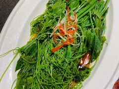 葱油丝瓜尖-香鼎坊江西菜(国奥店)