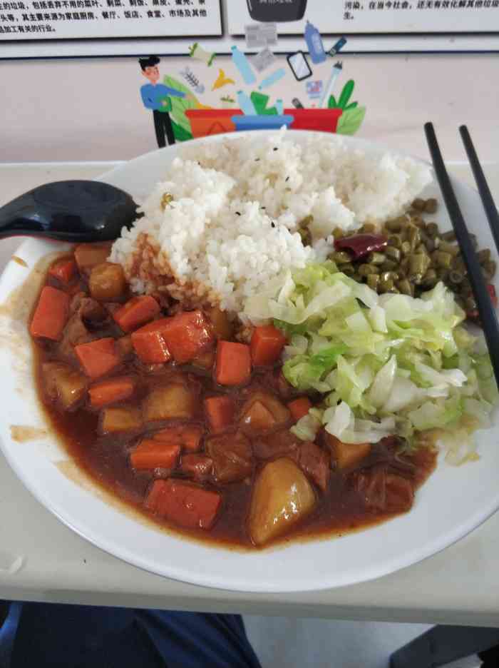 公安大学一食堂-"之前对外开放,不想做饭,去吃,不贵,挺好.