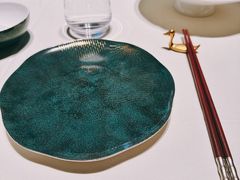 餐具摆设-四季民福烤鸭店(外滩外白渡桥店)