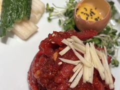 -草家酱蟹炭火烤肉店(珲春南路一店)