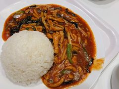 鱼香肉丝盖浇饭-宜家·瑞典风味餐厅(烟台路店)