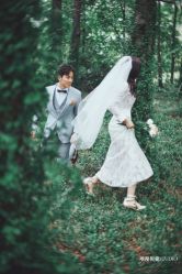 园林小清新-巴黎婚纱摄影工作室