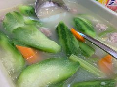 胜瓜浸肉丸-横岗朋仔餐厅