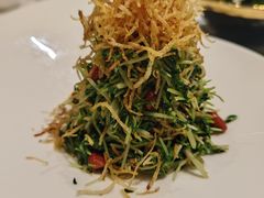 巧拌豆苗-四季民福烤鸭店(王府井灯市口店)