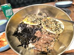 -明洞阿姨·韩式酱蟹烤肉·创意料理(三元桥店)